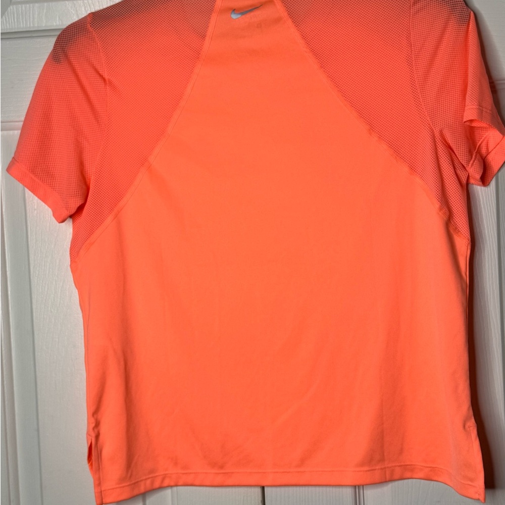 Nike Women's Vibrant Coral Short Sleeve Tee - Picture 11 of 14